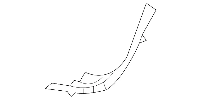 Trim Cover - Passenger Side (RH) - Nissan (66894-1FA0A)