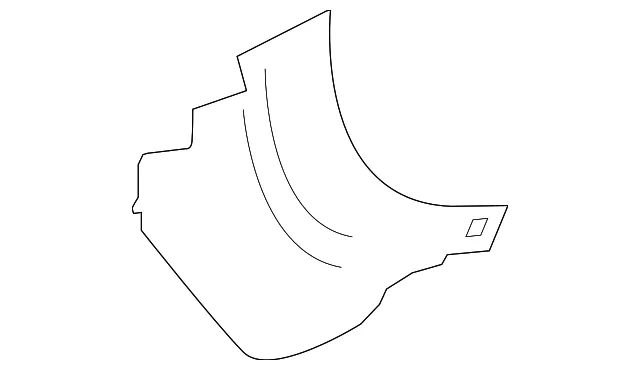 Cowl Trim - Passenger Side (RH) - Nissan (66900-3NF0B)