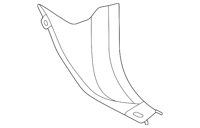Kick Panel Trim - Nissan (66900-7JA0A)
