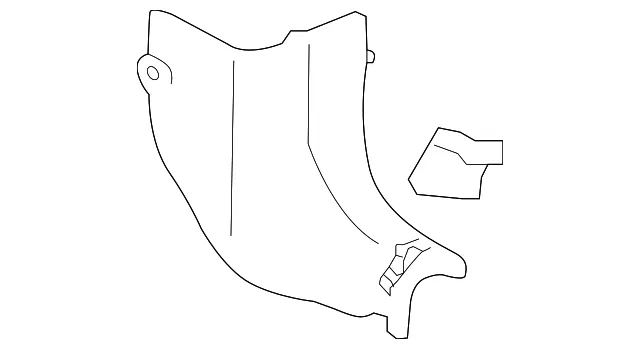 Left Dash Side Finisher - Nissan (66901-6MT0B)