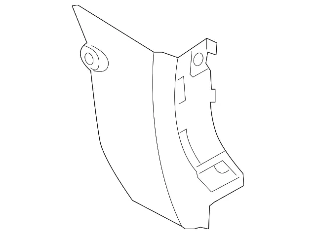 Cowl Trim - Driver's Side (LH) - Nissan (66901-JM00A)