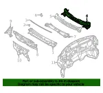 Upper Dash Panel - Nissan (67100-6SA0A) - view 4