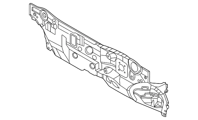 Lower Dash Panel Assembly - Nissan (67300-7BA0A)