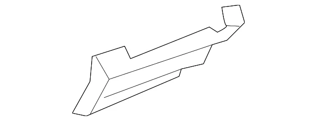 Knee Bolster - Driver's Side (LH) - Nissan (67503-1PA0A)