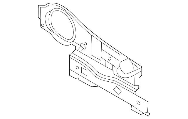Lower Front Dash Insulator - Nissan (67810-6LB0A)