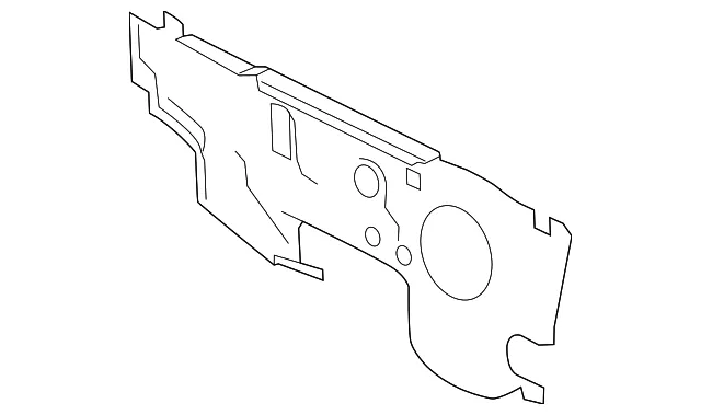 Lower Front Dash Insulator - Nissan (67810-9HK0A)