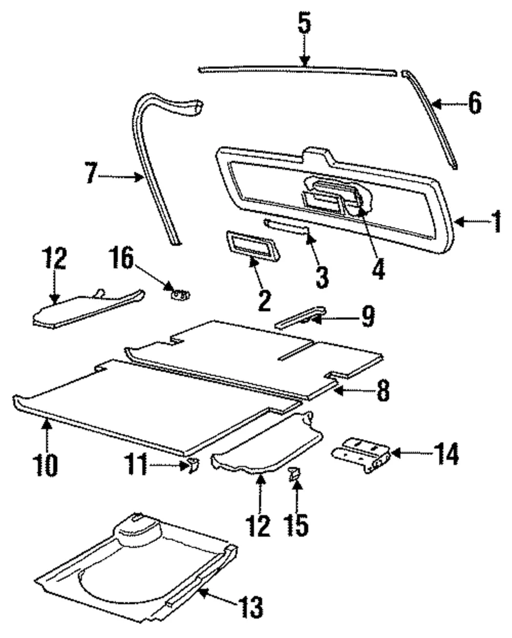 Rear Body Trim Clamp - Volvo (678491)