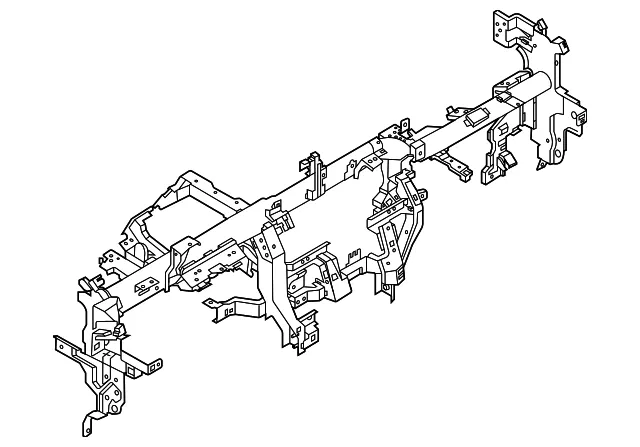 Instrument Panel Cross-Member - Nissan (67870-7JA0A)