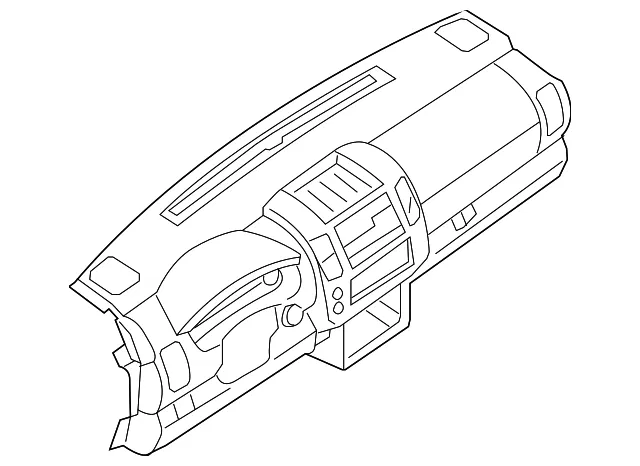 Instrument Panel - Nissan (68100-9BU0A)