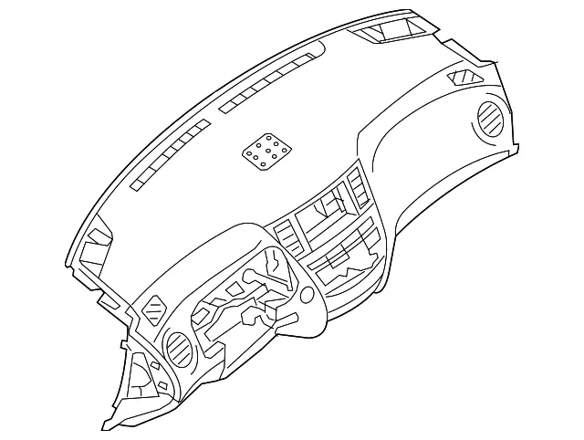 Instrument Panel - Nissan (68100-9PJ0A)