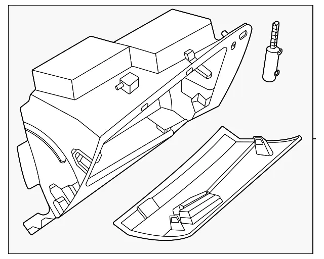 Lower Instrument Panel Assembly - Nissan (68102-6TA2A)