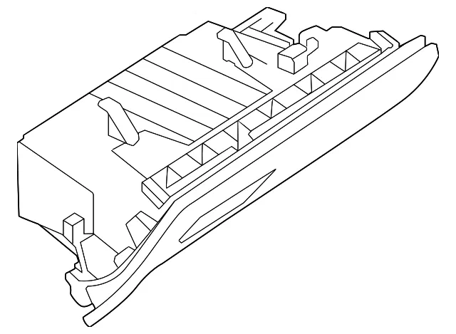 Glove Box - Nissan (68102-7BA1B)