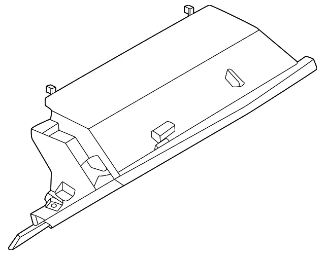 Glove Box Assembly - Nissan (68102-7KA0A)