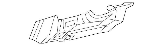 Lower Instrument Panel - Nissan (68104-9JJ0A)