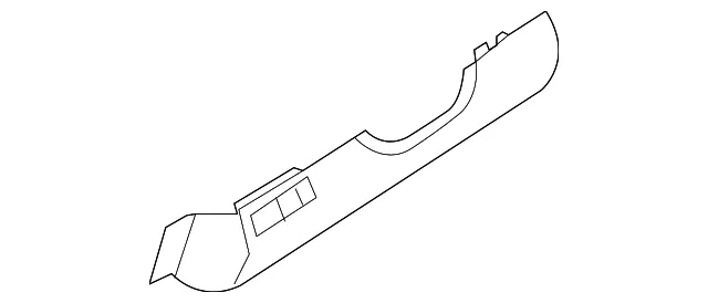 Instrument Panel Trim Panel - Nissan (68104-ZP90D)