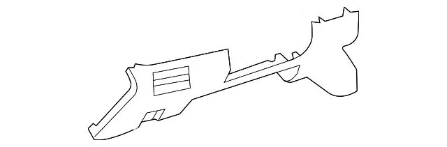 Lower Instrument Panel, Driver Side - Nissan (68106-5SA0C)