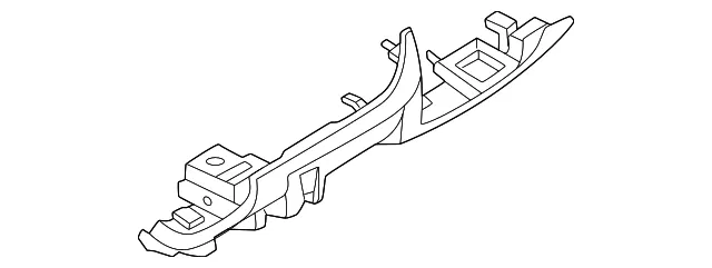 Instrument Panel Trim Panel - Nissan (68106-7BA0A)