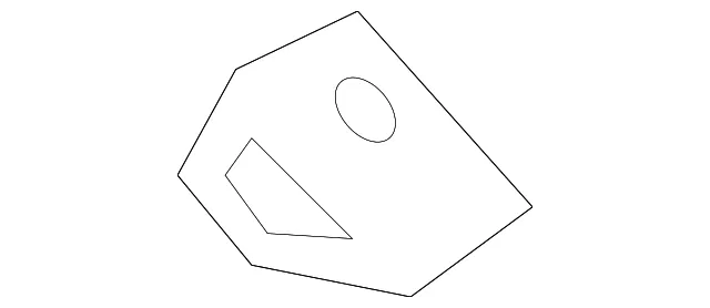 Air Bag Adjust Bracket - Nissan (68111-9BH0A)
