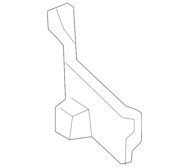 Instrument Side Bracket - Nissan (68129-5AA0A)