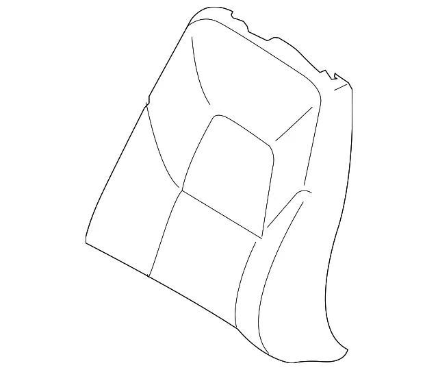 Seat Back Cushion Cover - Volvo (6815721)