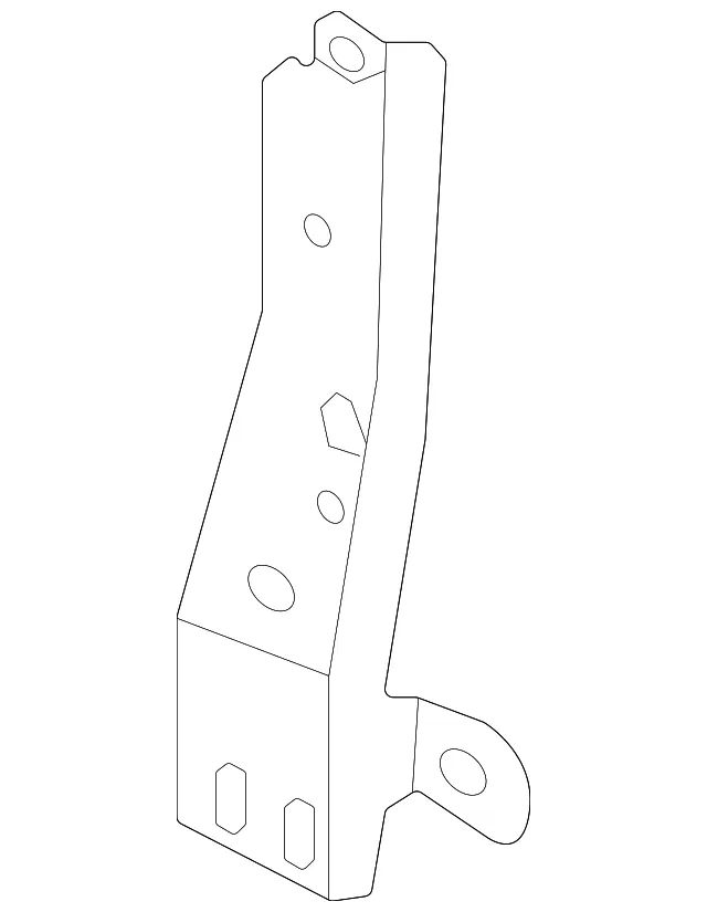 Instrument Panel Mounting Bracket - Nissan (68172-6TA0A)