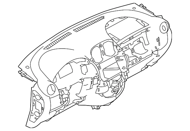 Instrument Panel & Pad Assembly - Nissan (68200-5EF0A)