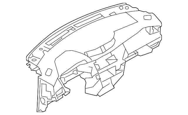 Instrument Panel - Nissan (68200-5HA1B)