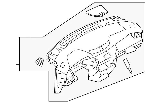 Instrument Panel - Nissan (68200-6FK1A)