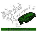 Instrument Panel - Nissan (68200-6RB2B) - view 4