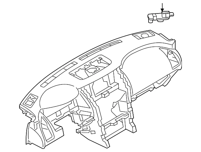 Instrument Panel - Nissan (68200-7KA1A)