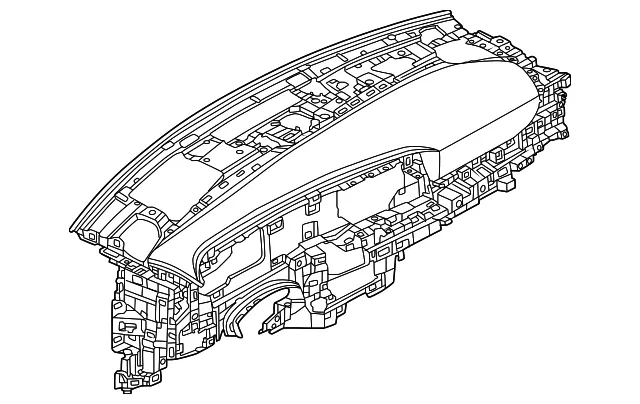 Instrument Panel - Nissan (68200-7LX2C)