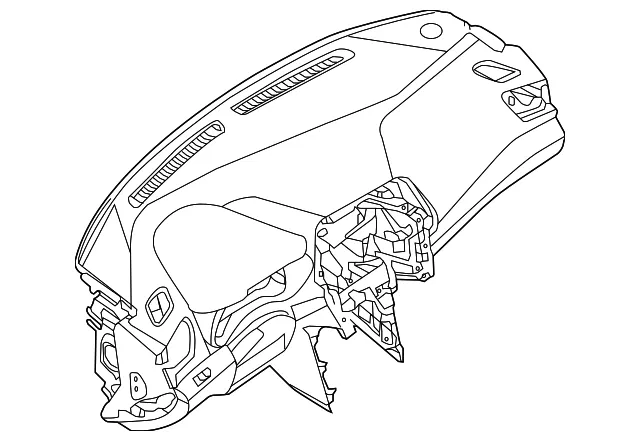 Instrument Panel - Nissan (68200-9DJ1B)