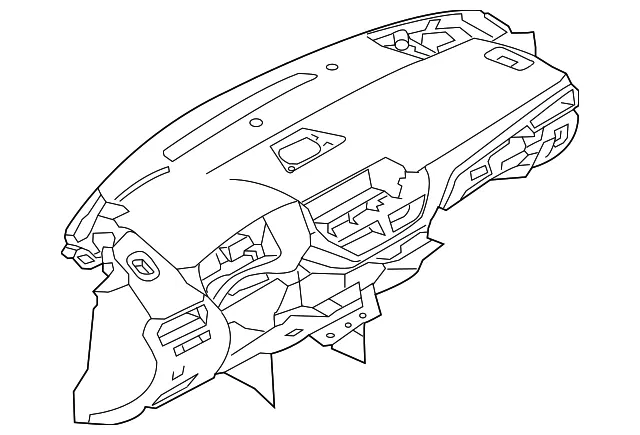 Instrument Panel - Nissan (68200-9HF3C)