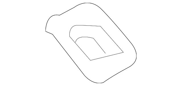 Dashboard Air Vent Trim - Nissan (68210-9HF5A)