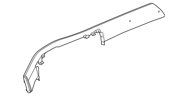 Instrument Panel Trim Panel - Nissan (68211-7BA0A)