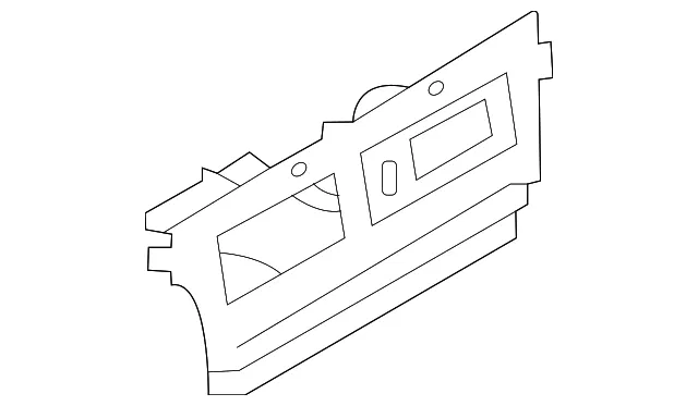 Instrument Panel Bezel - Nissan (68246-6JS0A)