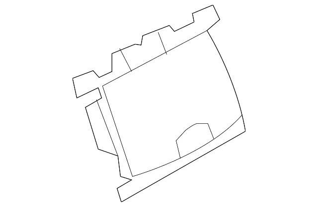 Instrument Panel Storage Compartment - Nissan (68250-6GG0A)