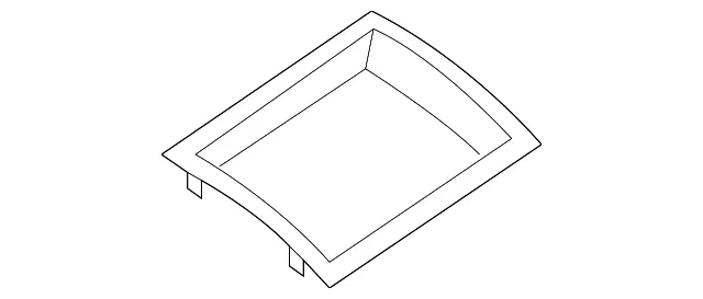 Instrument Panel Storage Compartment - Nissan (68252-9BF0A) - view 2