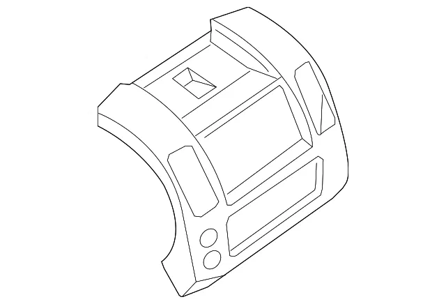 Instrument Panel Bezel - Nissan (68259-9BF6A) - view 2