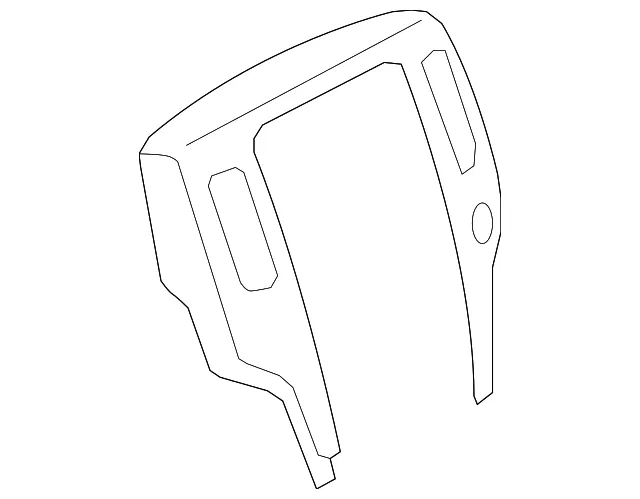 Instrument Panel Trim Panel - Nissan (68260-6GA1D)