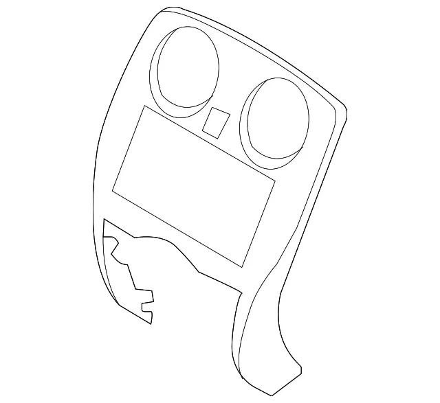 Instrument Panel Trim Panel - Nissan (68260-9MB0A)