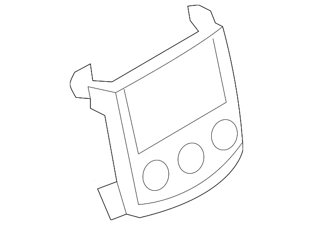 Instrument Panel Bezel - Nissan (68262-1EA1A)