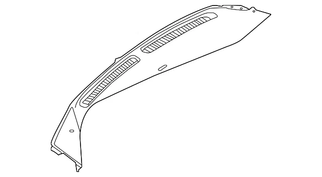 Dashboard Air Vent Trim - Nissan (68310-4RA1A)
