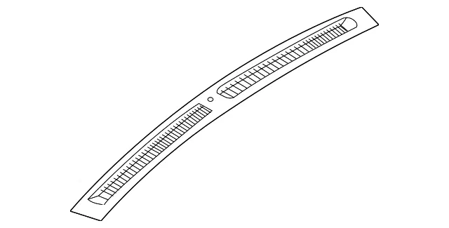 Dashboard Air Vent Trim - Nissan (68310-9FD0A) - view 2