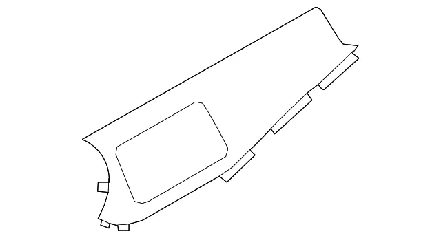 Instrument Panel Trim Panel - Nissan (68411-5R00A)