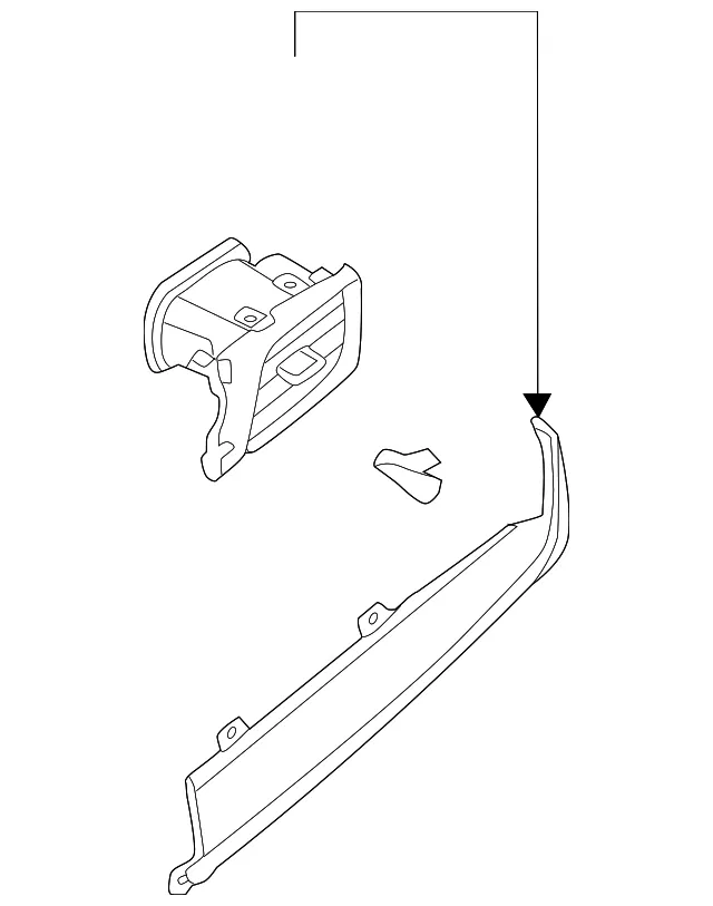 Trim Panel - Nissan (68411-6RR4A)