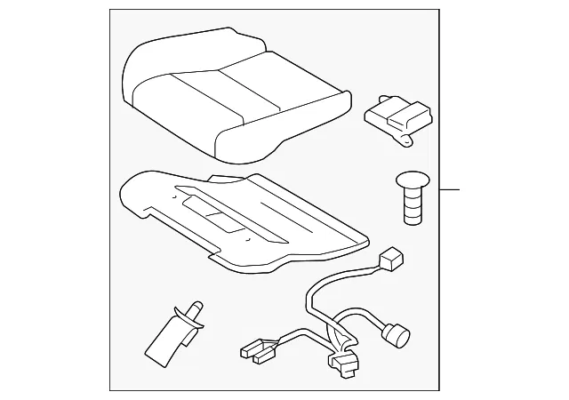 Seat Cushion - Volvo (6841913)