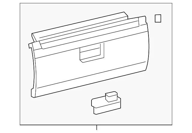 Glove Box - Nissan (68500-1PA0A)