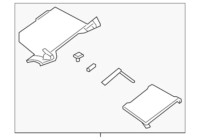 Glove Box Assembly - Nissan (68520-4AT0A)
