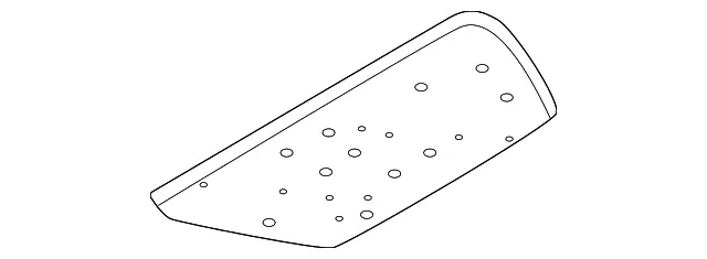 Console Pocket Mat - Nissan (68532-9BU0A)